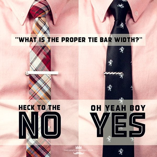 Tie Bar 101 Guide to Tie Bars & Tie Clips Placement