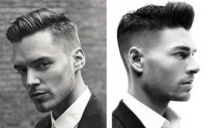 Side part haircut - what is this longer length of hair on the sides called?  (circled in red) How do I ask for this at the barber? : r/malehairadvice