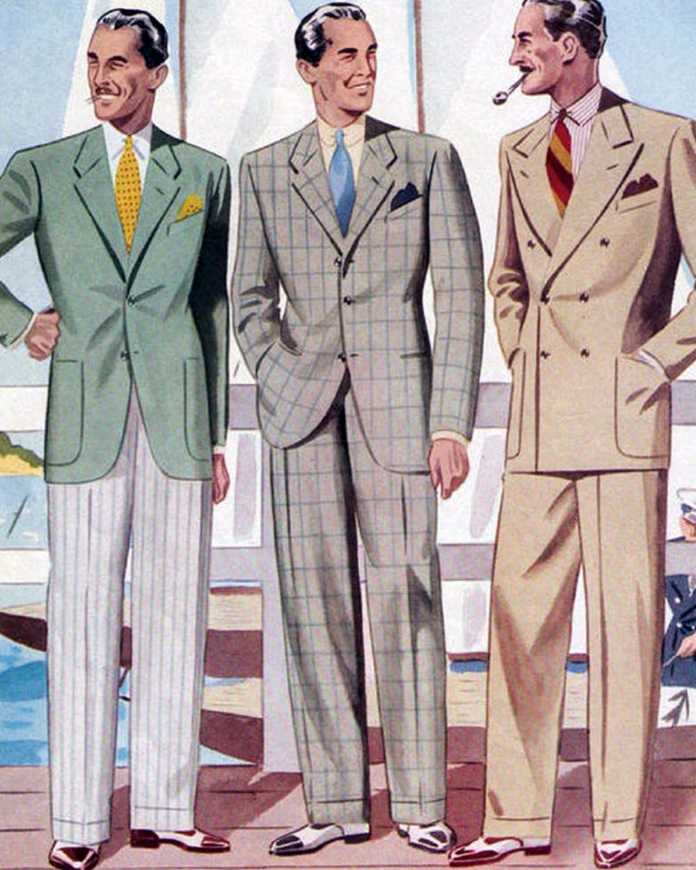 197s men's casual fashion