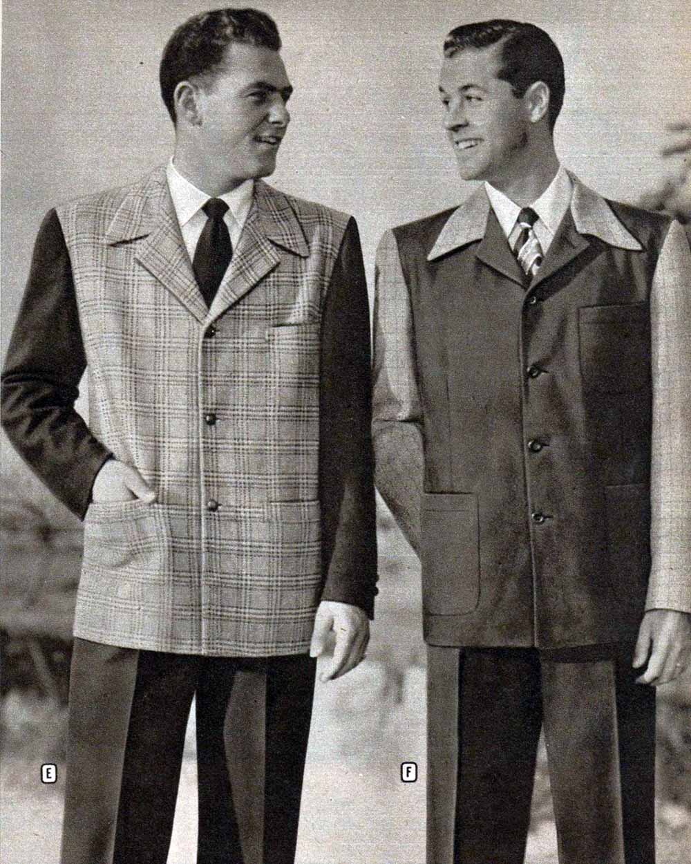 1940s men's casual fashion