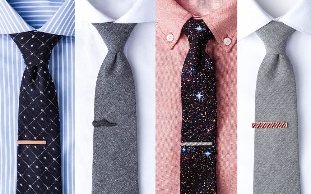 fashion Metal Men Tie Clip Gentlemen Classy Necktie Tie Bar Clasp