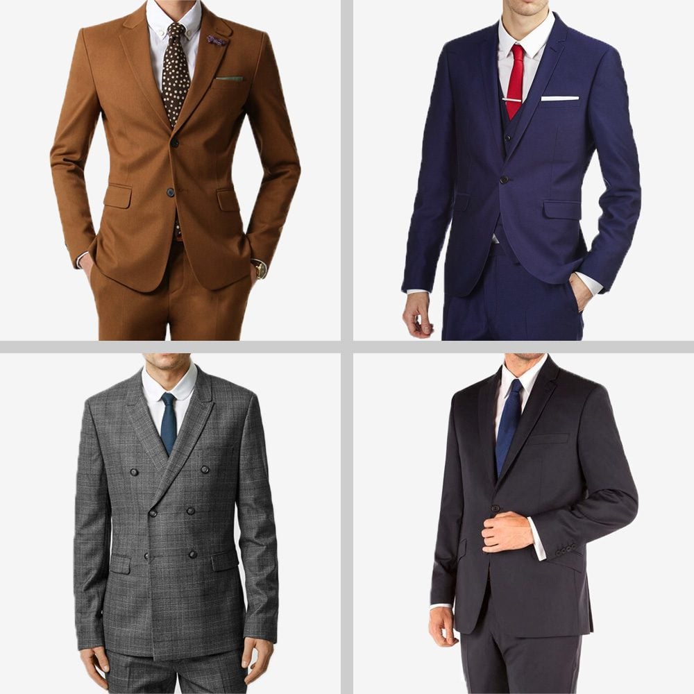 types of suit jackets
