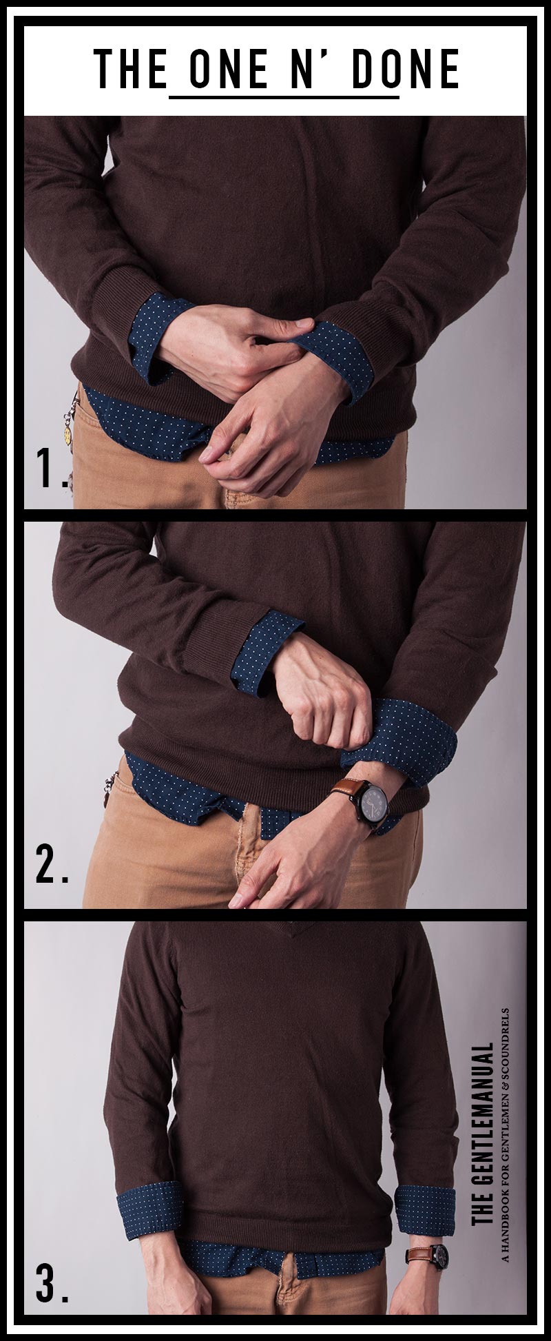 How to Roll Up Your Sleeves the Right Way - The GentleManual