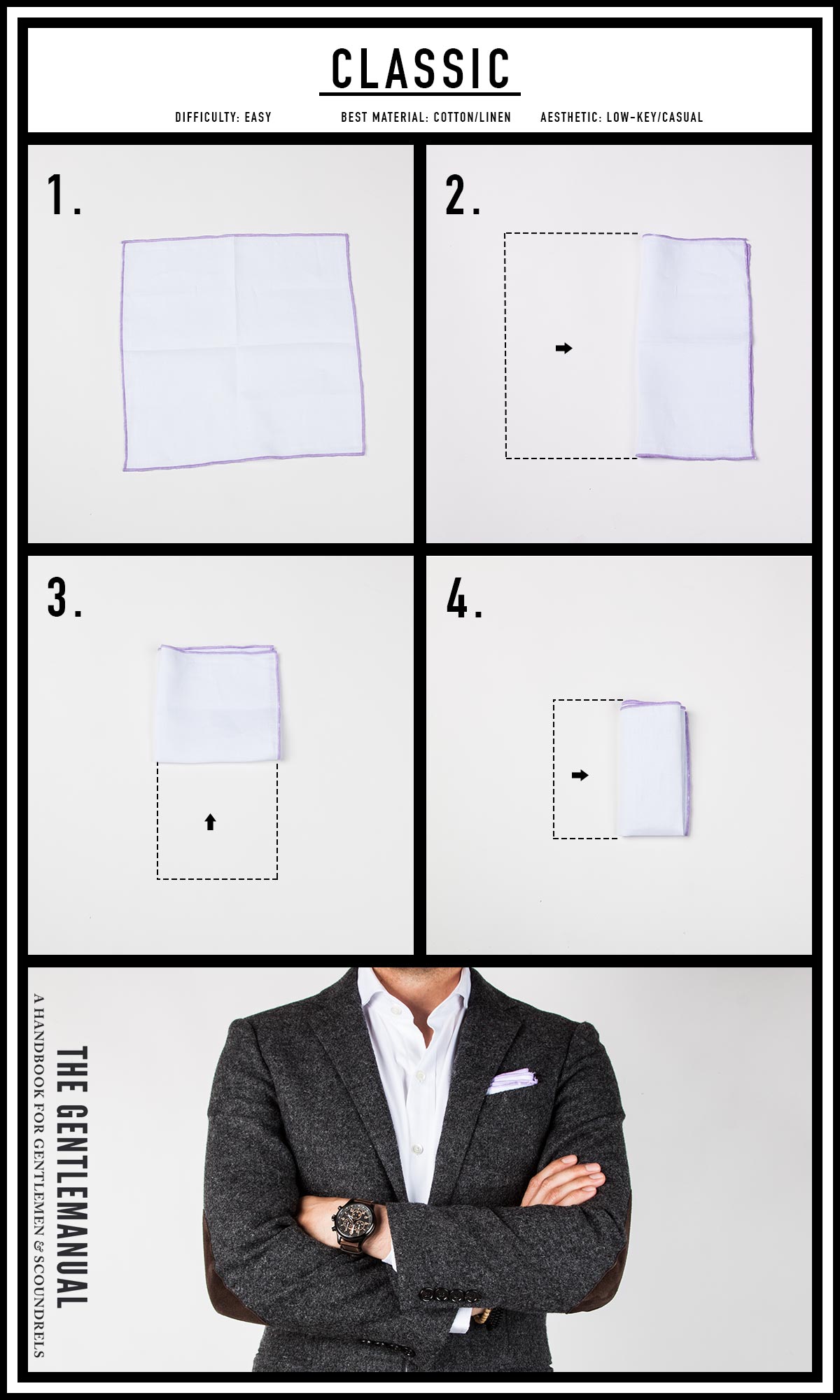 How to Fold a Pocket Squares