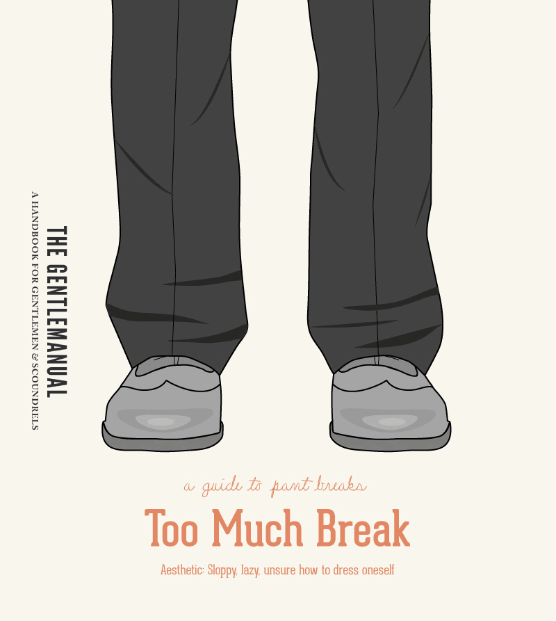 How Long Should Men's Pants Be?/Trouser Break Explained - YouTube