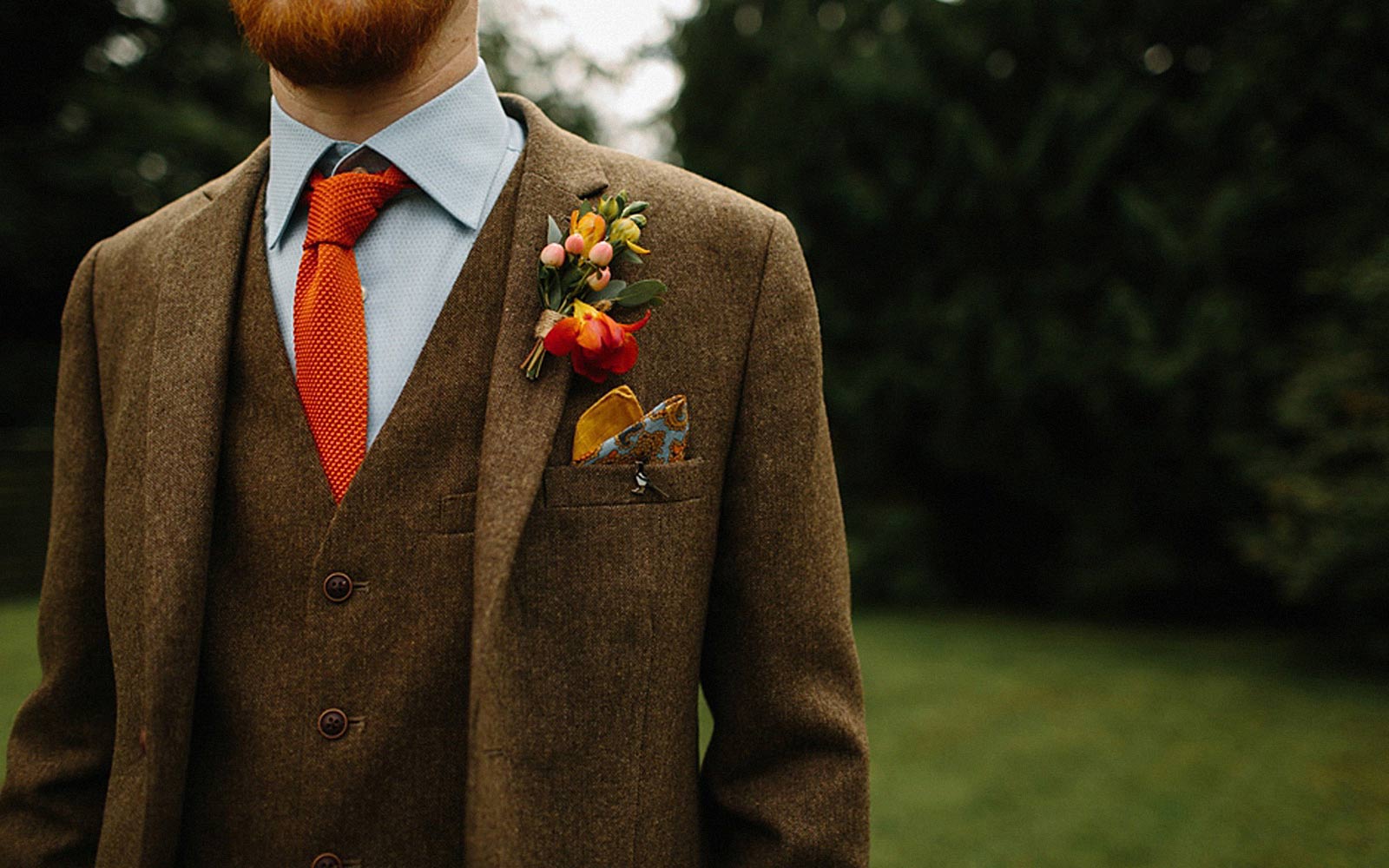 men's fall wedding guest attire