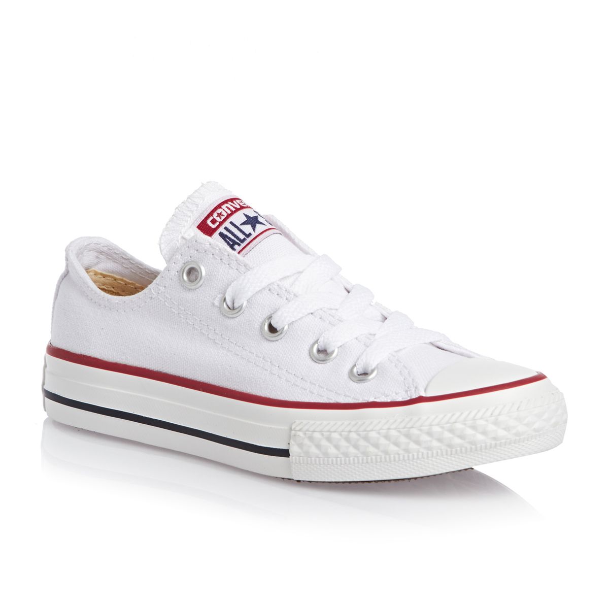 converse white with red line Online 
