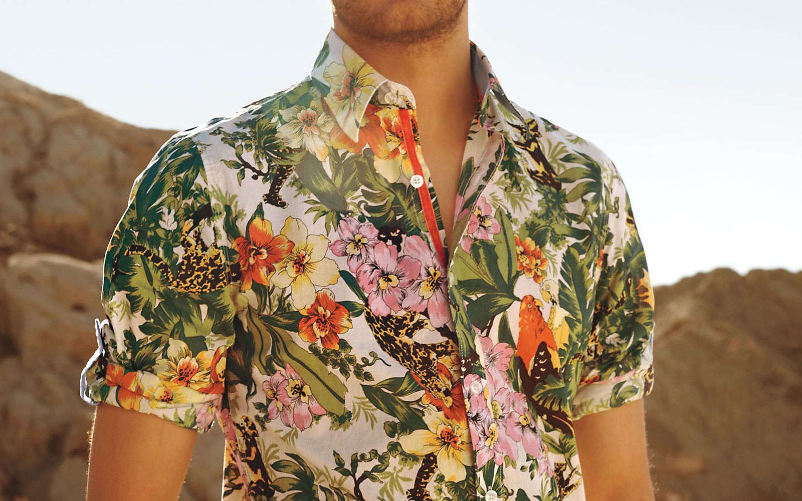 Hawaiian Style Shirts Men | Hawaiian Print Shirts Men | Floral Printed Shirts  Men - Shirts - Aliexpress
