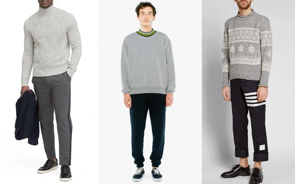 Adorably Sexy: Mock Neck Sweaters I The GentleManual