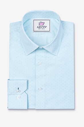 Thomas Pink Sterling Check Slim Fit Dress Shirt in Blue for Men