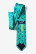 Sea Lion Siesta Aqua Tie Photo (2)