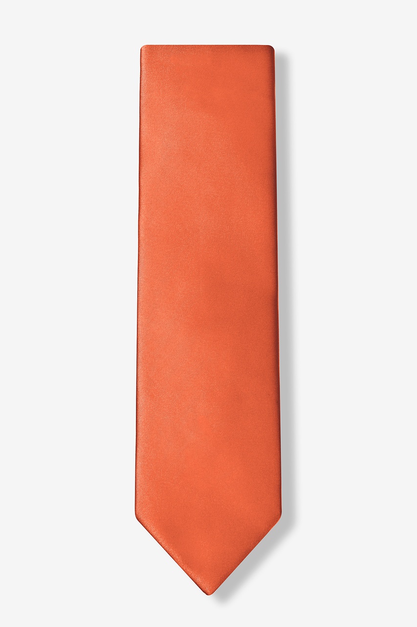 Autumn Rust Tie | Orange Peter Hayer Tie | Ties.com