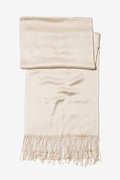 Beige Pashmina Scarf Photo (3)