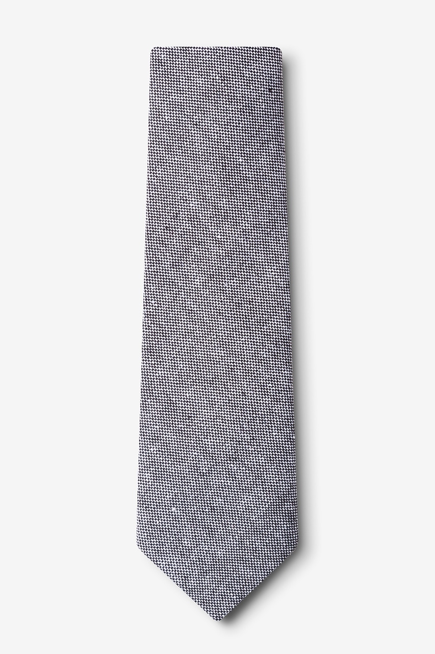 Black Cotton Westminster Extra Long Tie | Ties.com