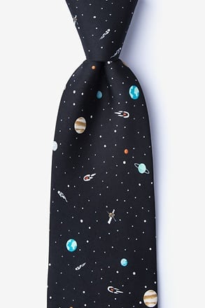 Black Outer Space Bow Tie | Space Bow Tie | Ties.com