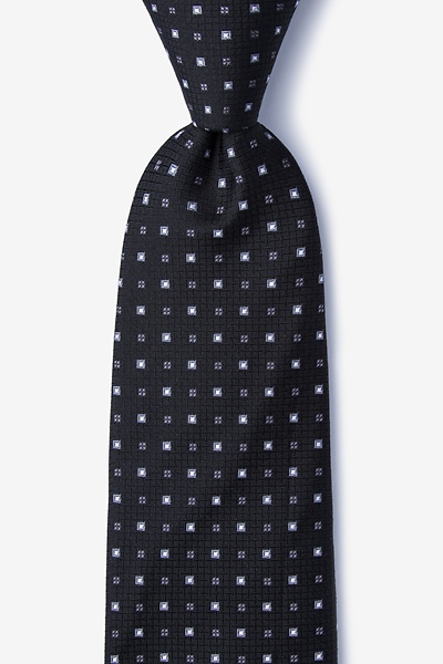 Black Silk Eagle Tie | Ties.com