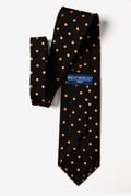 Orange Polka Dot Black Tie Photo (1)