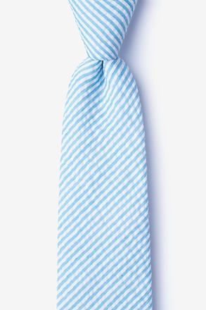 Clyde Blue Extra Long Tie