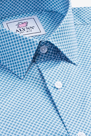 Thomas Pink Sterling Check Slim Fit Dress Shirt in Blue for Men