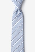 Blue Port Jefferson Skinny Tie Photo (0)