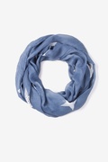 Rising Stars Blue Infinity Scarf Photo (0)