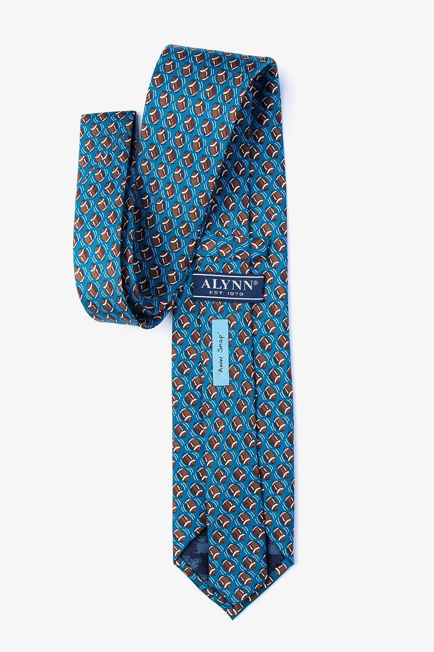 Blue Silk Aww Snap Tie | Ties.com