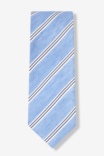 Blue Silk Dartmouth Tie | Ties.com