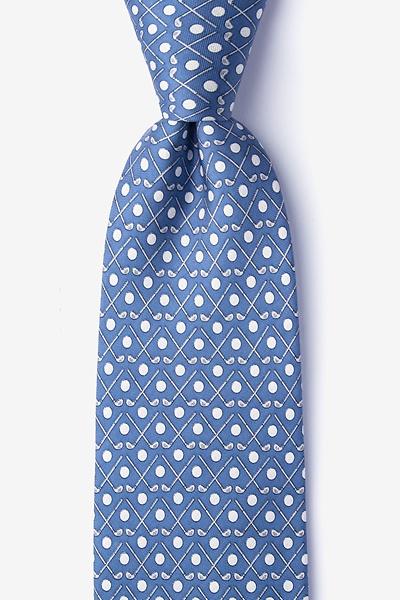 Blue Silk Goin' Clubbin' Tie | Ties.com