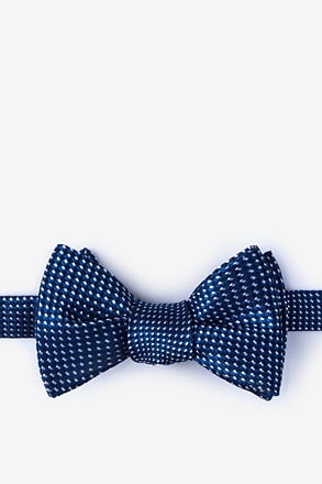 Groote Blue Self-Tie Bow Tie