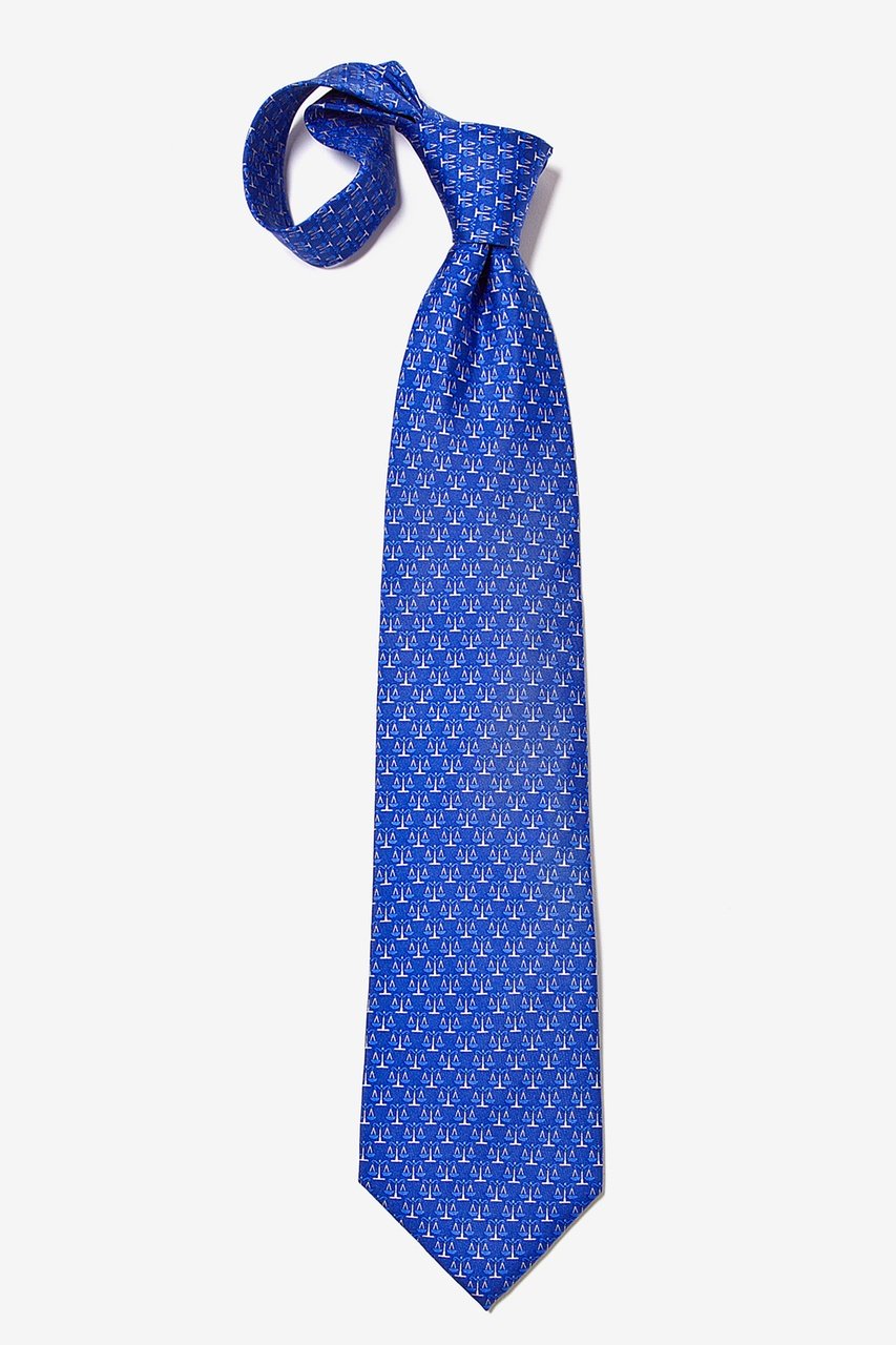  Mens Fashion Tie Novetly Legal Scales of Justice
