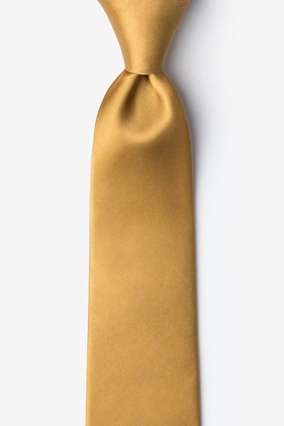 Bright Gold Silk Bright Gold Tie For Boys | Ties.com