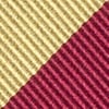 Burgundy Microfiber Burgundy and Gold Stripe Extra Long Tie