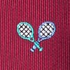 Burgundy Silk What A Racquet