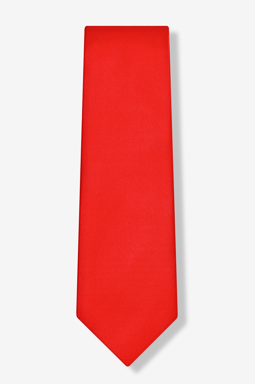 Candy Apple Red Silk Tie | Ties.com