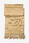 Caramel Pashmina Scarf Photo (3)