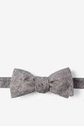 Charcoal Molly Batwing Bow Tie Photo (0)