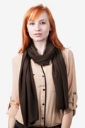 Chocolate Brown Dakota Scarf Photo (2)