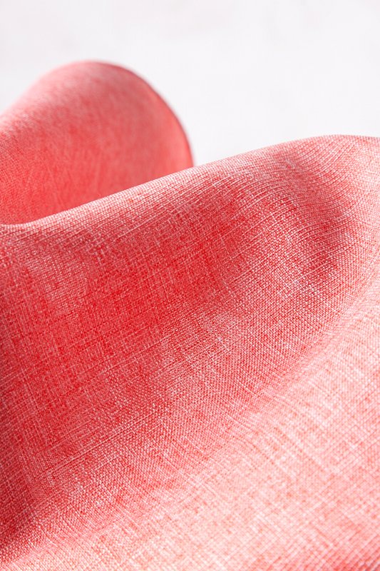 coral pocket square