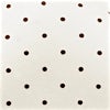 Cream Silk Polkadot Pocket Square