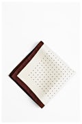 Polkadot Pocket Square Cream Pocket Square Photo (2)