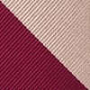 Crimson Microfiber Crimson & Cream Stripe