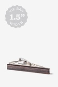 Walnut Wood Dark Brown Tie Bar Photo (0)