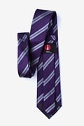 Blackwater Dark Purple Tie Photo (1)