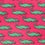 Fuchsia Silk Mini Alligators Self-Tie Bow Tie