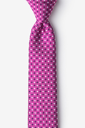 Trinidad Fuchsia Skinny Tie