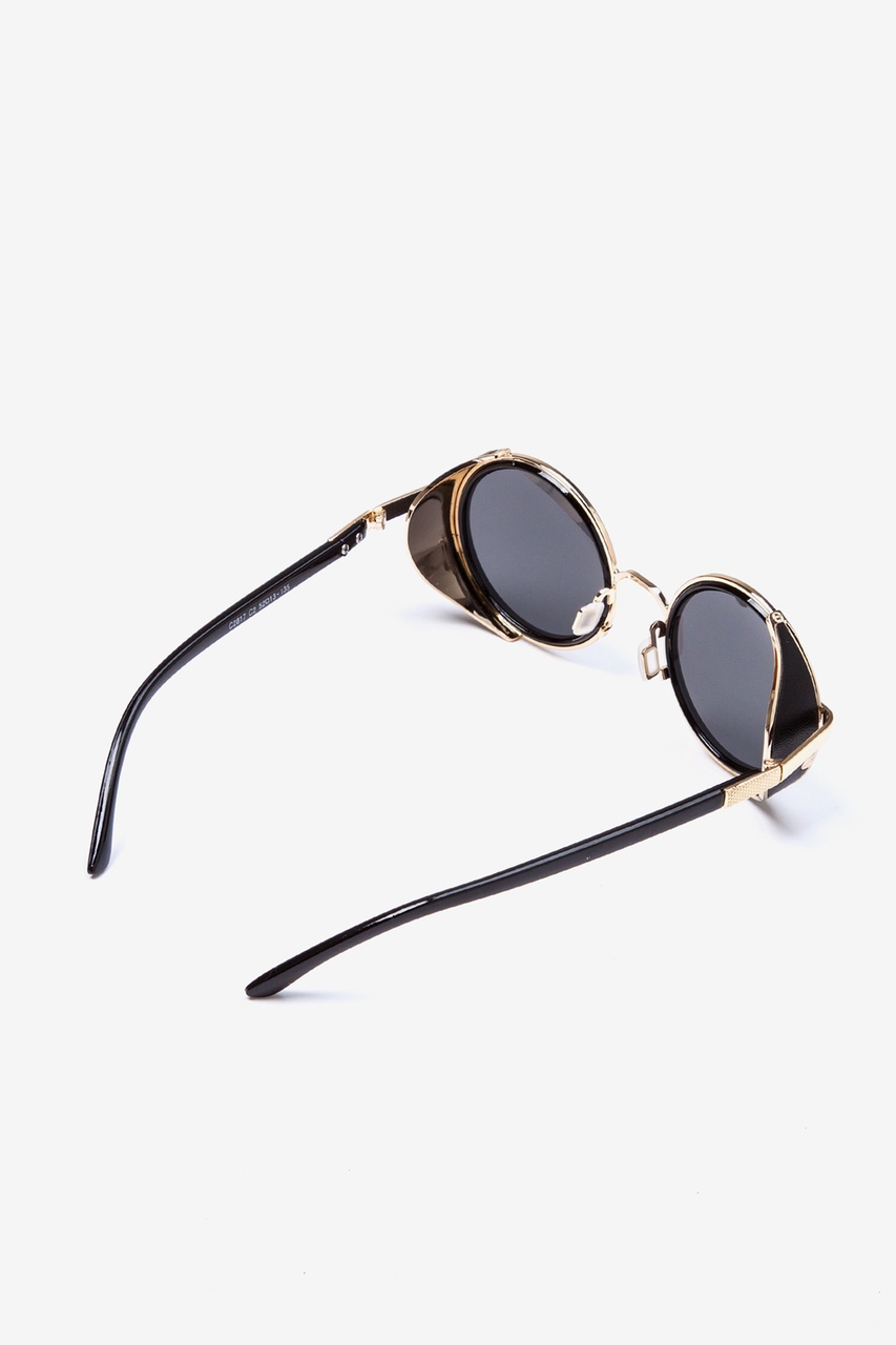 Jeepers peepers round sales sunglasses in black