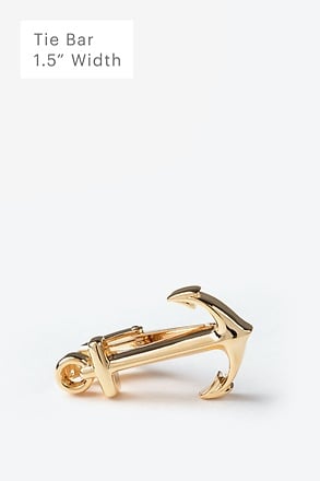 Anchor Gold Tie Bar