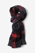 Gray Anchorage Tartan Scarf Photo (0)