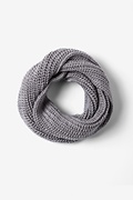 Gray Concord Knit Infinity Scarf Photo (0)