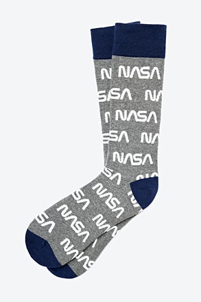 _NASA Worm Gray Sock_